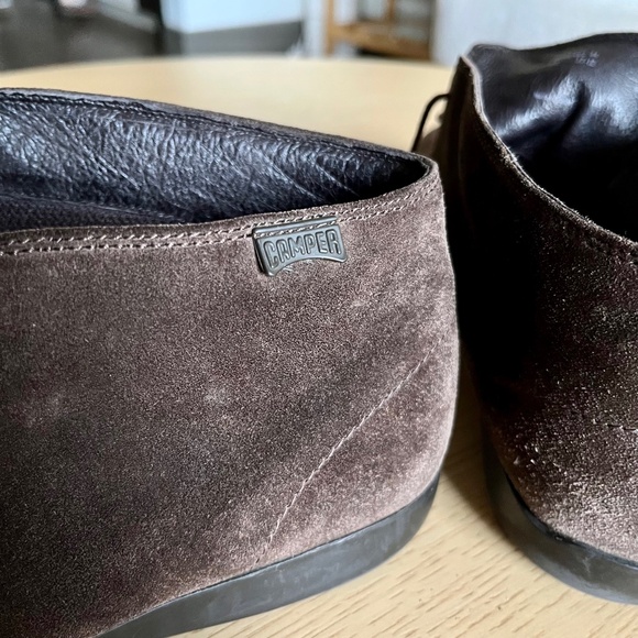 Camper Mens Mauro Brown Suede Leather Lace-up Ankle Chukka Boot Size 44 - Picture 8 of 10